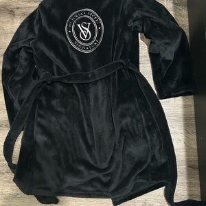 Victoria's Secret Black Signature Robe